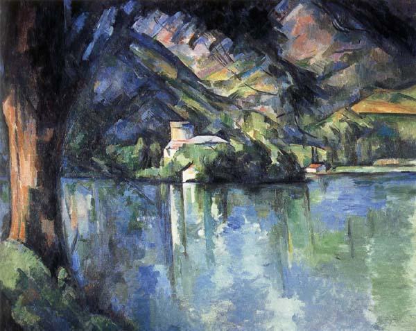 Paul Cezanne Le Lac d'Annecy oil painting image